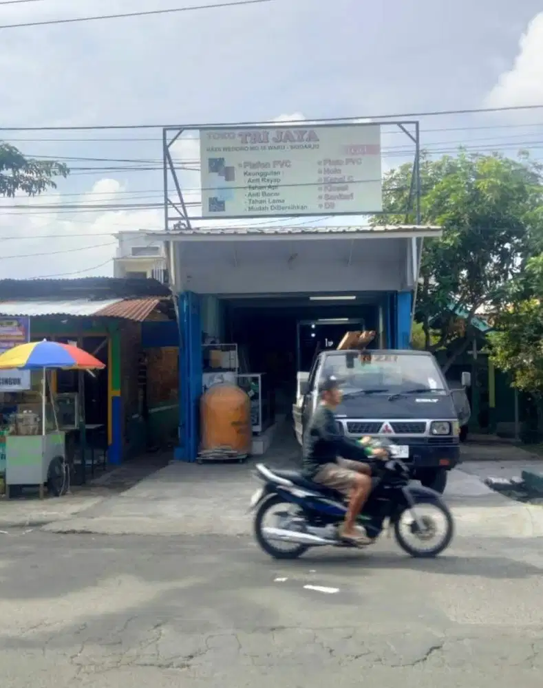 Di jual toko siap pakai daerah wedoro hitung tanah saja!