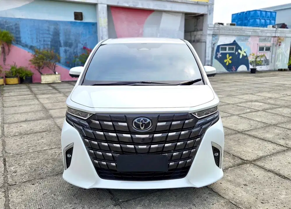 [KM 6.000]TOYOTA ALPHARD 2.5 HEV HYBRID TSS PUTIH AT 2024 GRESS #2025
