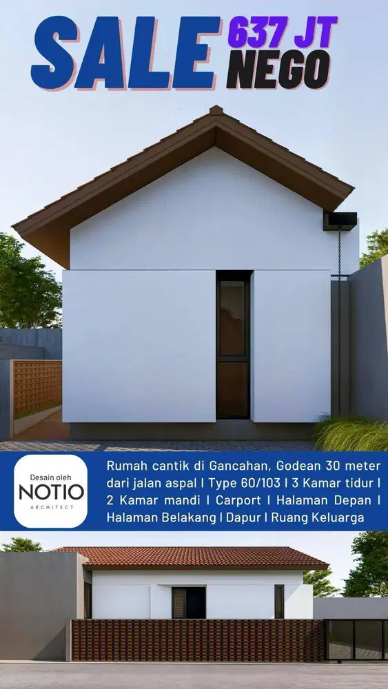 Hunian Modern Artistik dekat Calon POLDA DIY