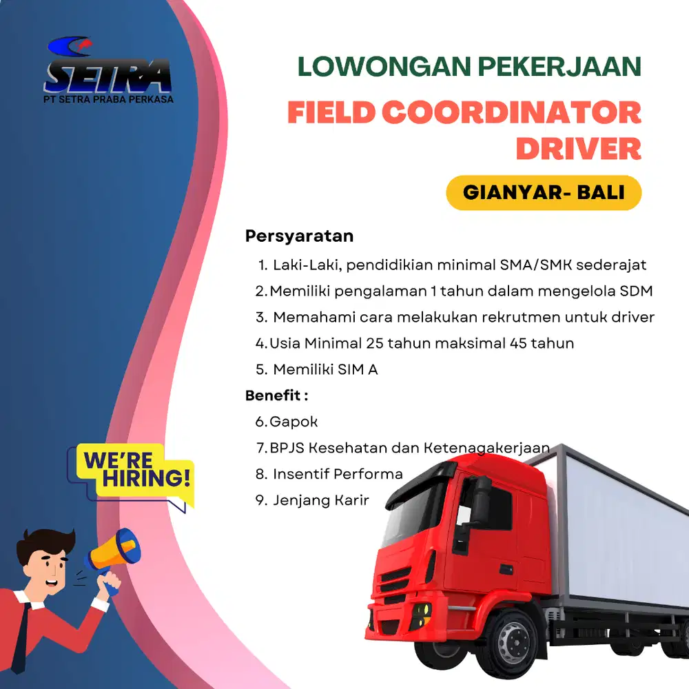 Loker Field Coordinator Driver