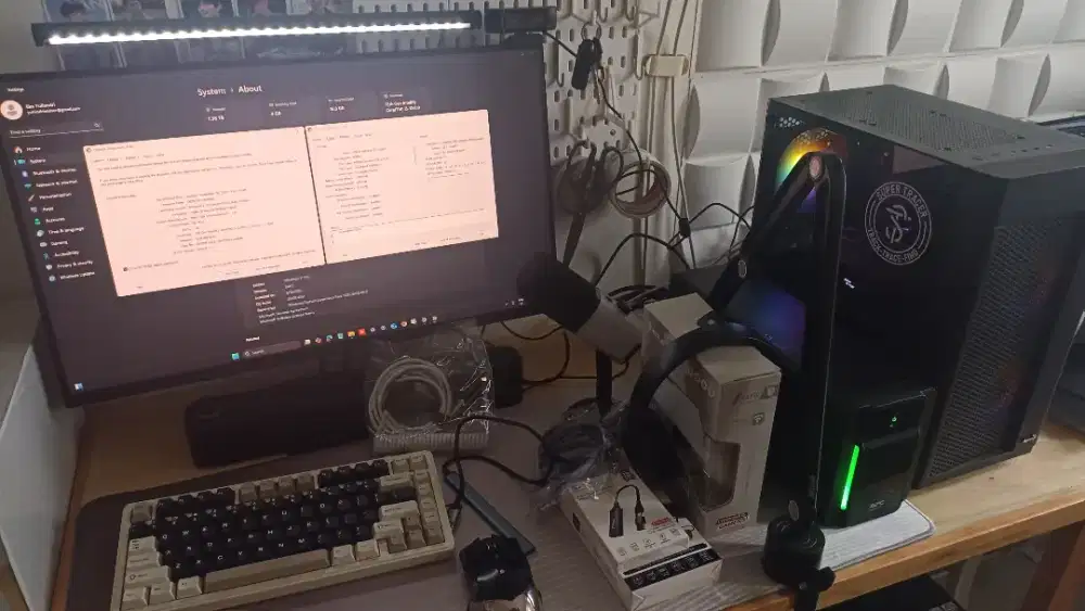 PC Gaming + Streaming + Editing