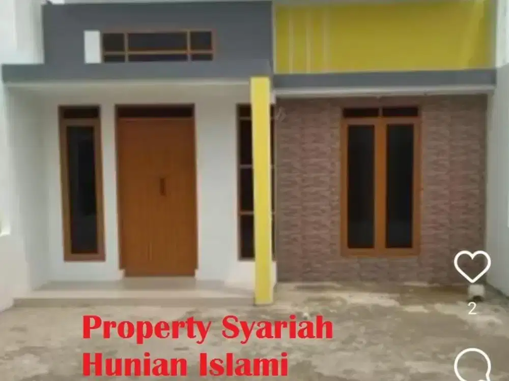 rumah cantik diperumahan syariah tanpa bank harga murah ditembung