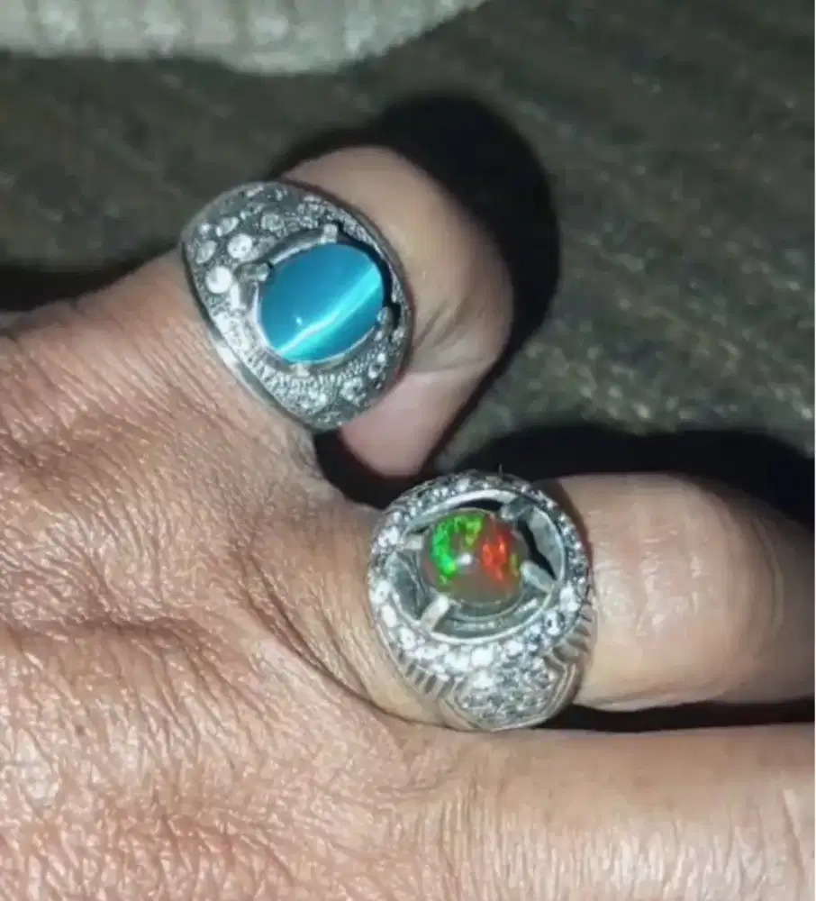 Cincin Kalimaya SEPUH Banten + Pirus ikatan Perak  Spesial