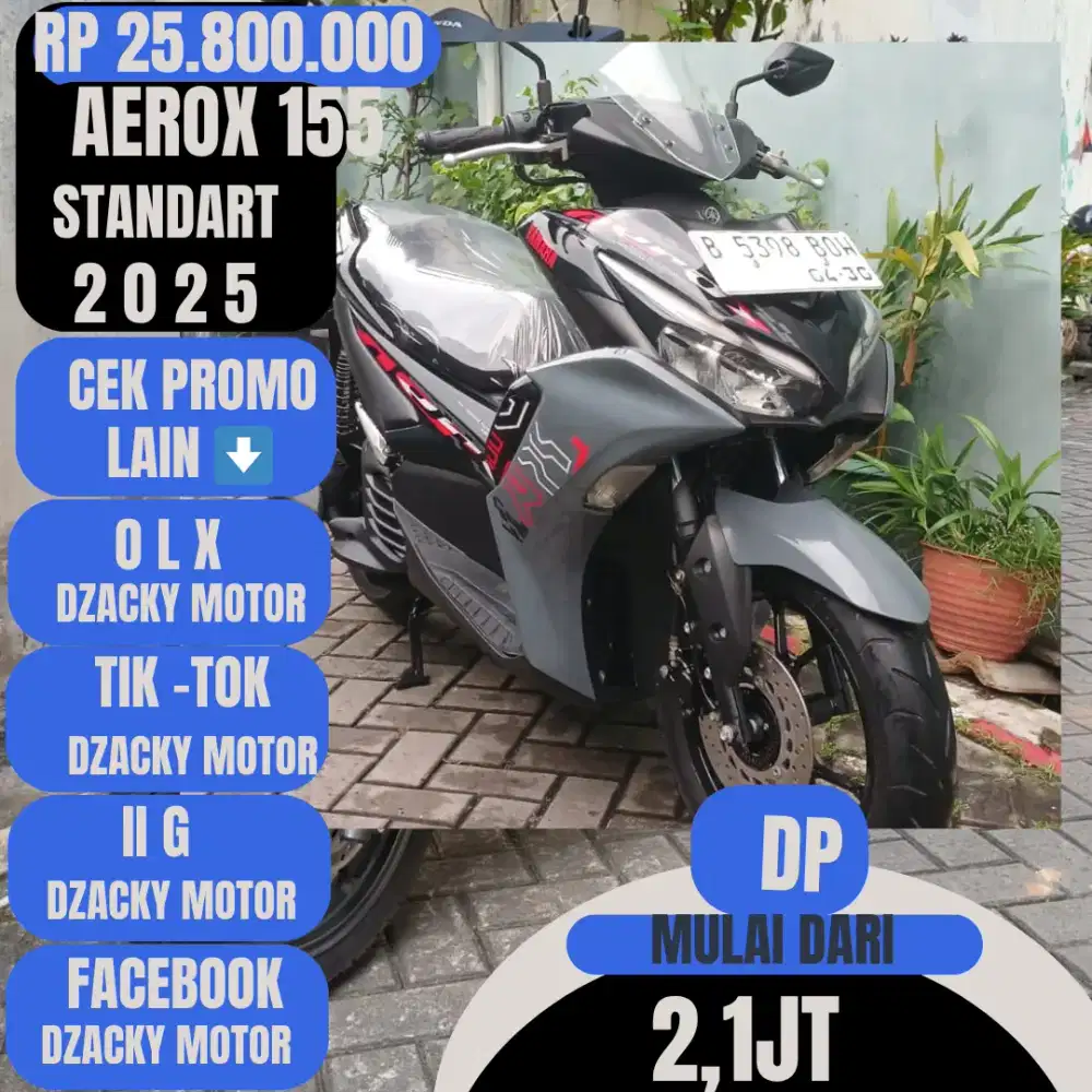 AEROX 155 STANDART2025 SECOND LIKE NEW