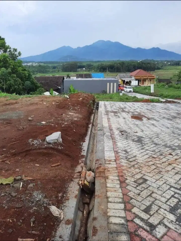 Tanah view sawah dekat bsb semarang