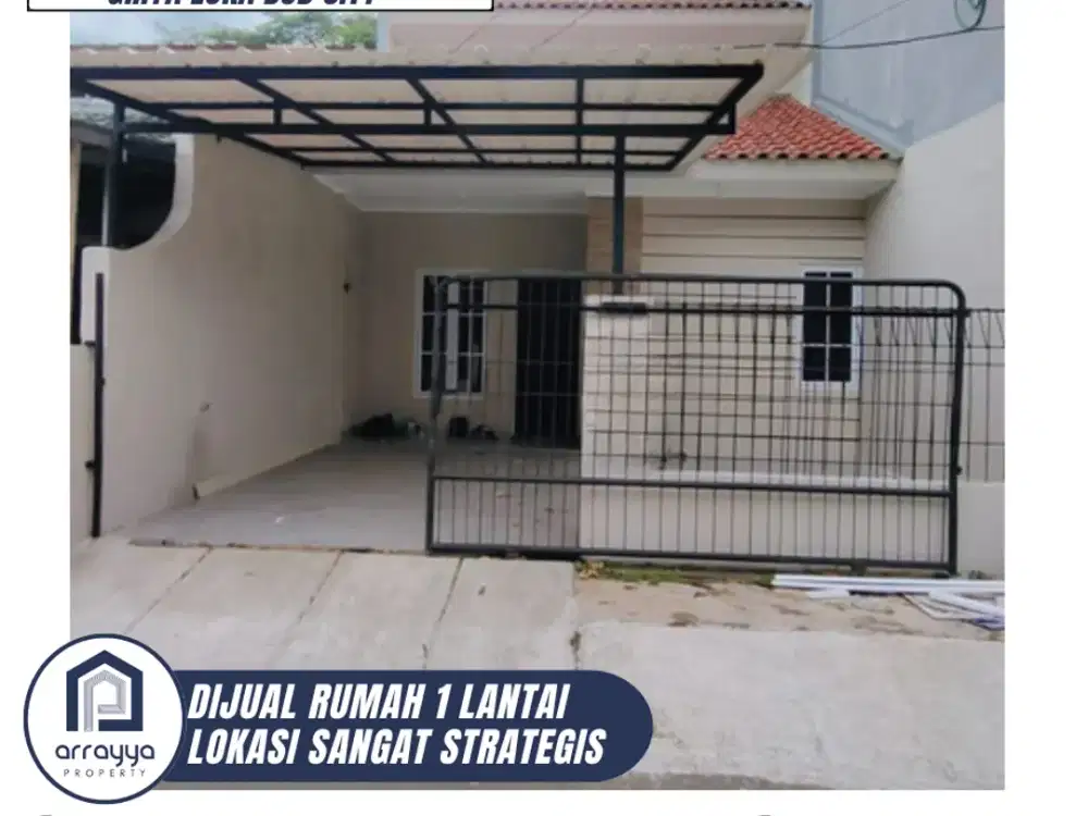 DIJUAL RUMAH BARU 1 LANTAI DI GRIYA LOKA BSD 'HRB157