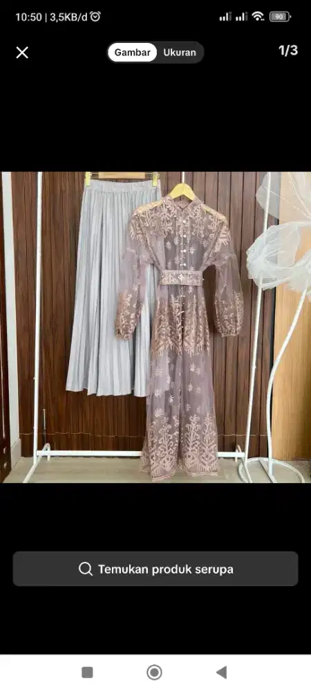 Outer brukat lebaran