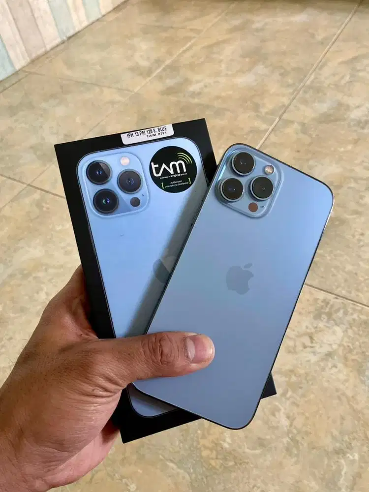 Iphone 13 pro max 128gb ibox tangan pertama
