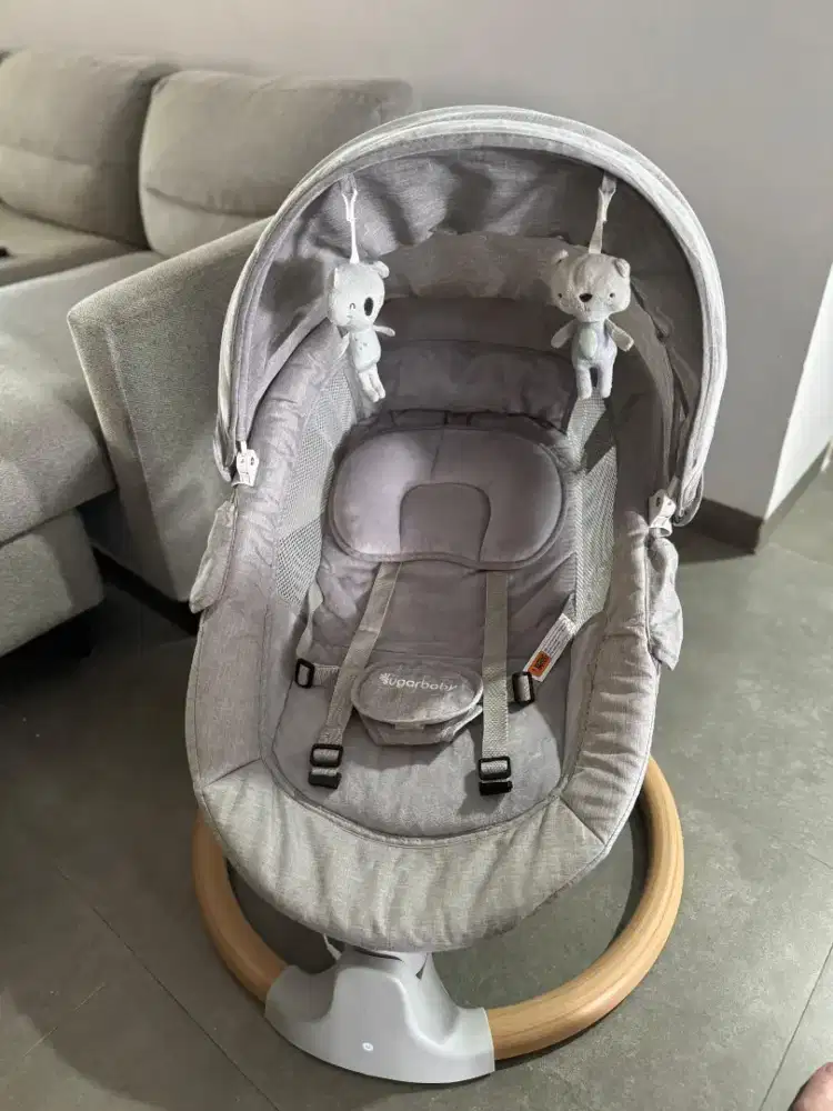 Bouncer Baby Ayunan Bayi bonus baby walker