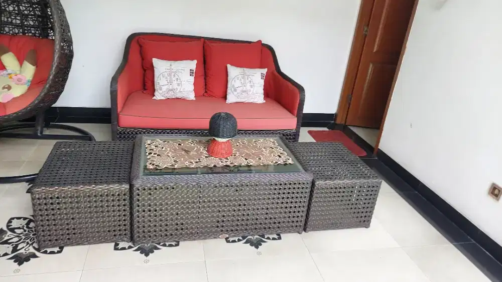 SOFA OUTDOOR + MEJA