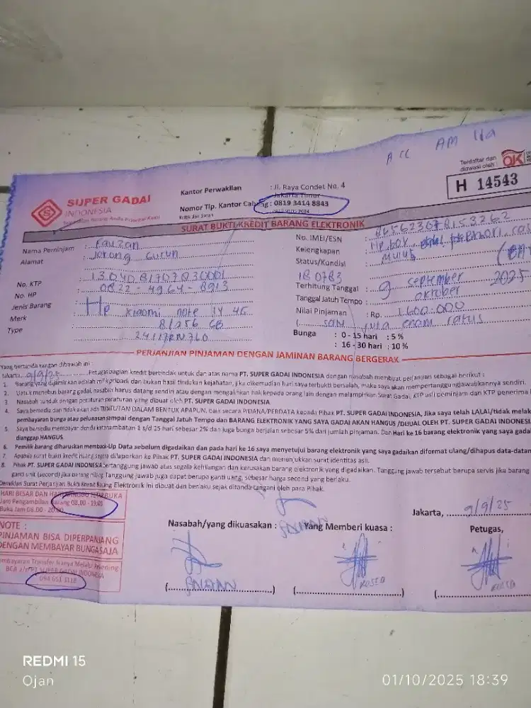 Redmi Note 14 4G Ram 8/256
