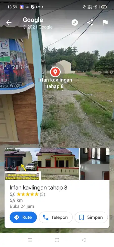 Dijual Cepat Tanah darat Strategis Binjai Lebar 9X23m Jl.Sawi Binjai