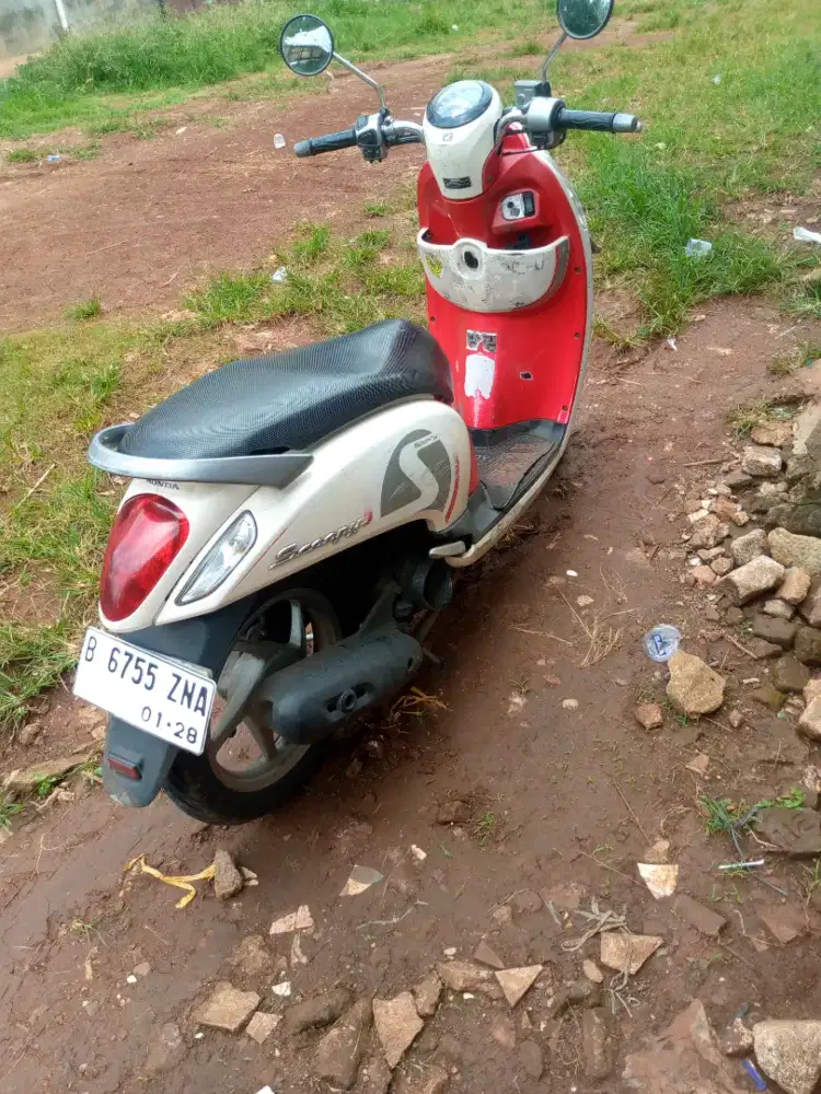 Scoopy Thun 2013 starter kasar pemakaian sendiri