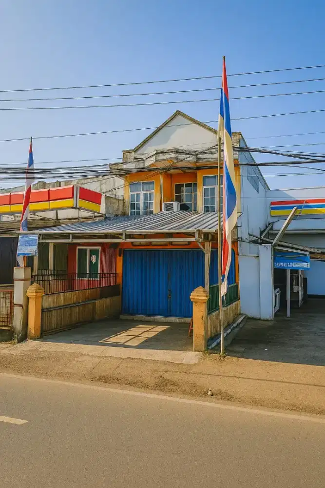 Dijual Cepat Ruko posisi samping indomaret dan Alfamart di  Lembang