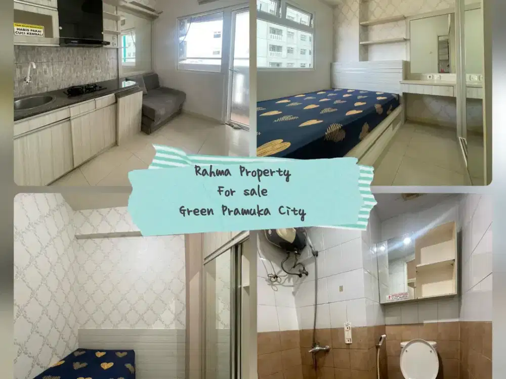 Jarang ada! Tower Mall Penelope Lt.Rendah Furnished View Toll Green Pramuka City