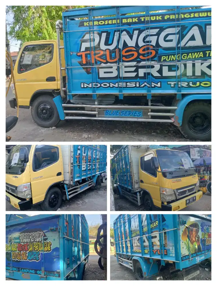 Truk canter 125 HD th 2021 euro 2 mesin sehat BPKB ada STNK hilang