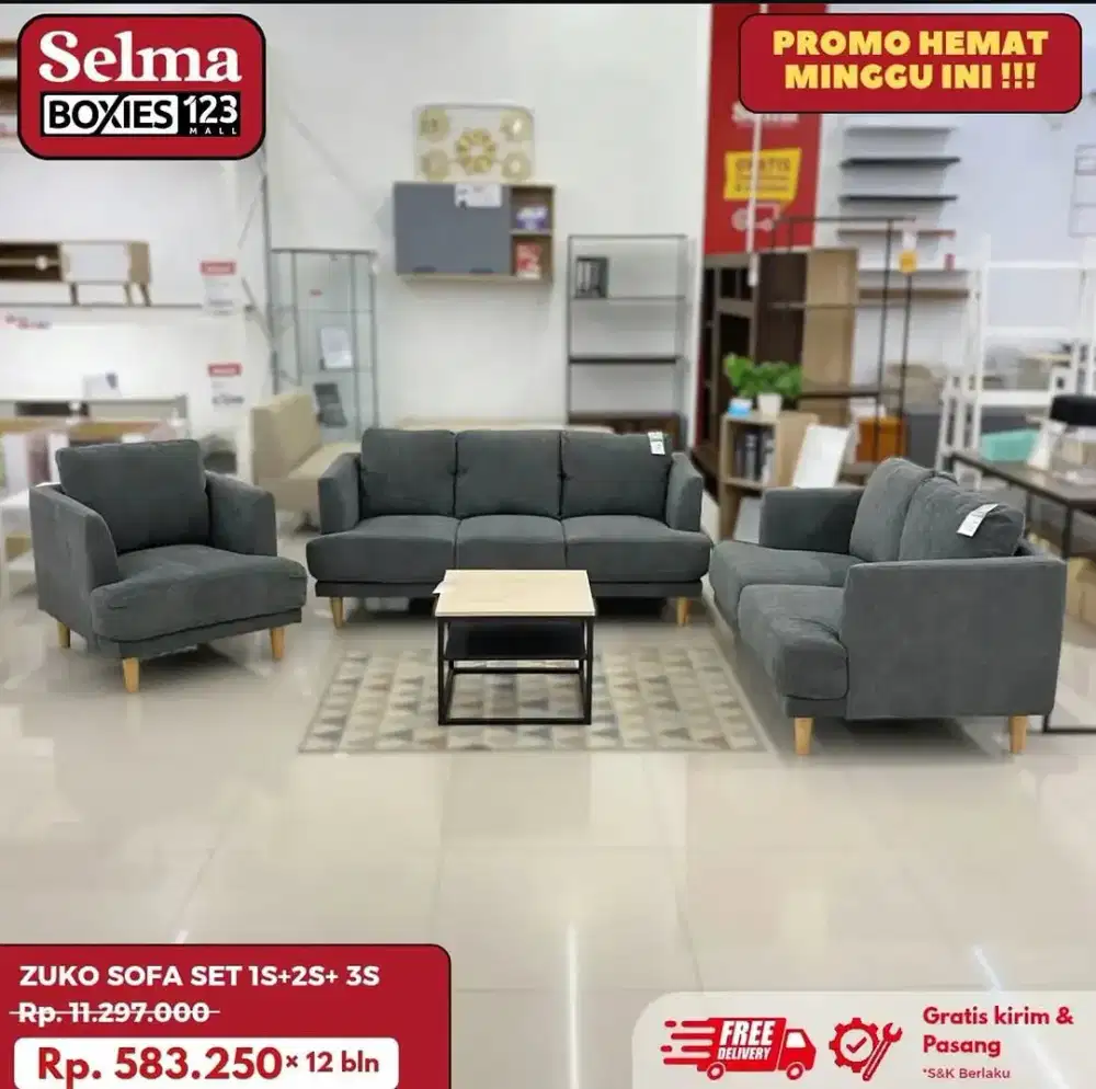 Set sofa ruang tamu
