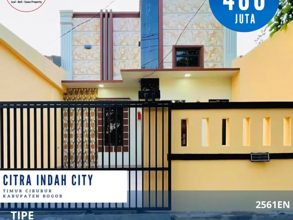 Dijual rumah dicitra indah city tanah 90 rumah full renovasi siap huni