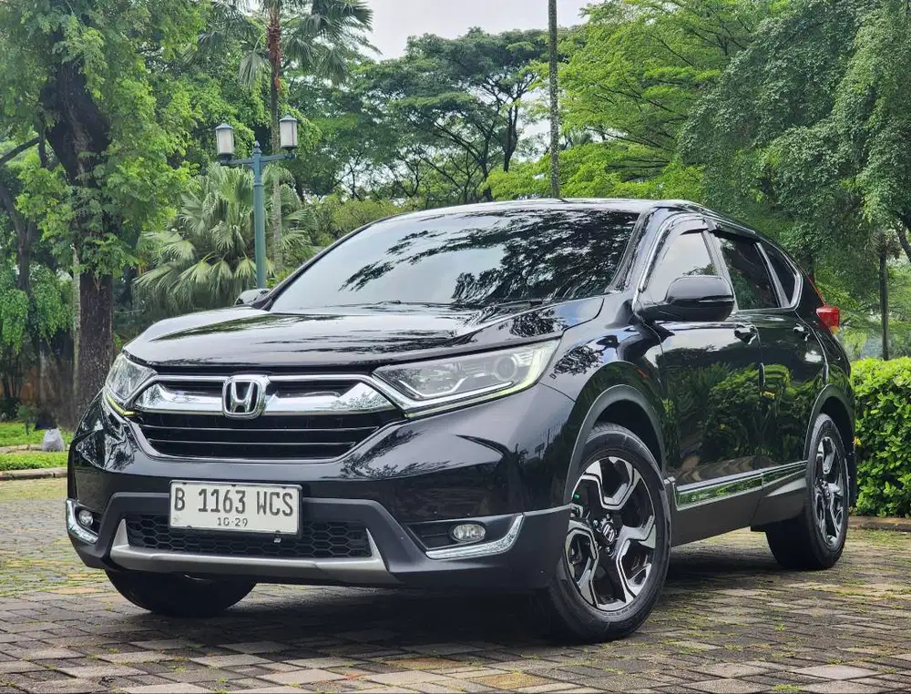 TDP 30.JT| CRV TURBO 1.5 AT 2017 HITAM SEGER KM.83.RB ASLI RECORD !!