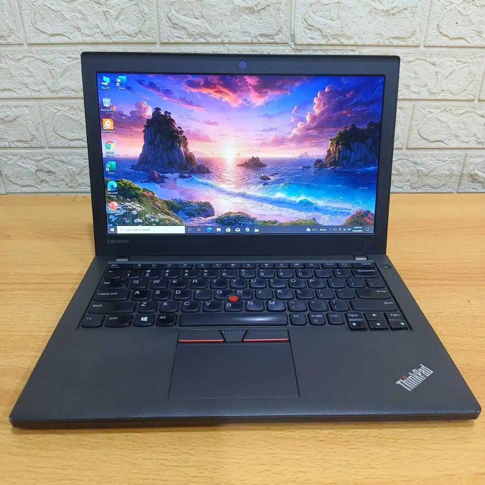 Laptop Lenovo ThinkPad X270 Core i5 Gen 6 7 RAM 8GB SSD 256GB Siap Pak