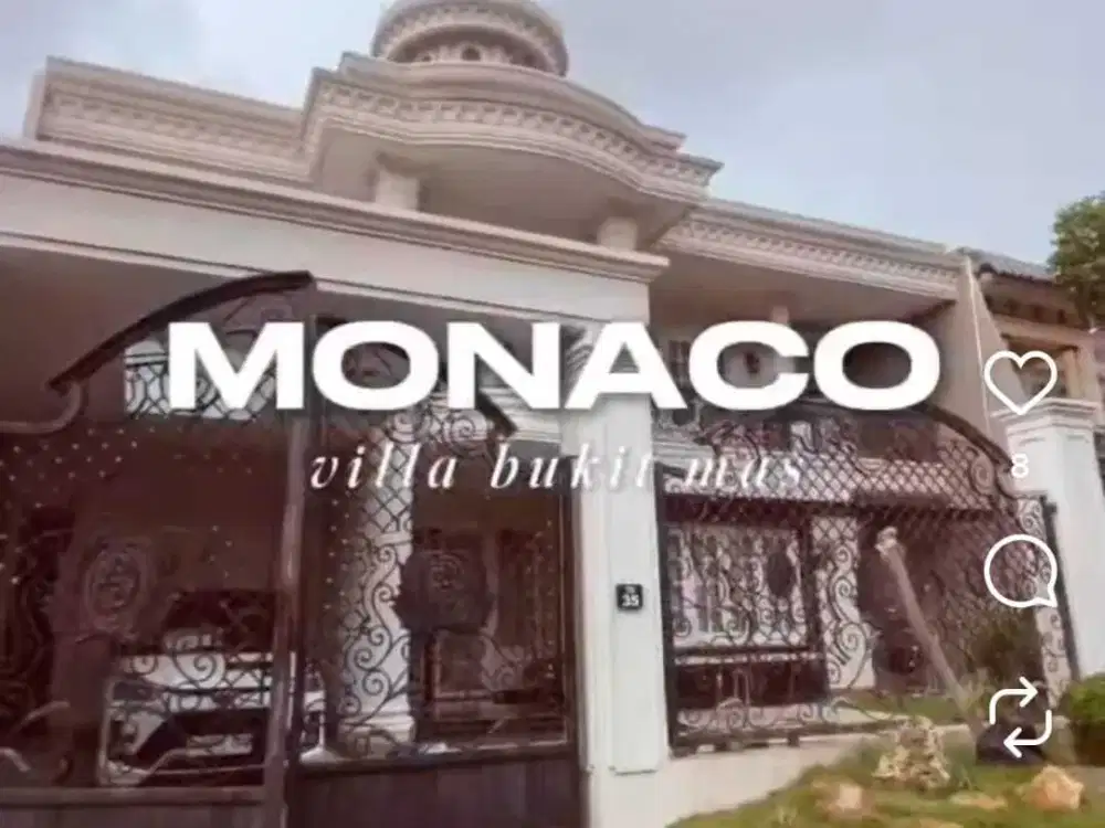 Jual Rumahii Villa Bukit Mas - Monaco