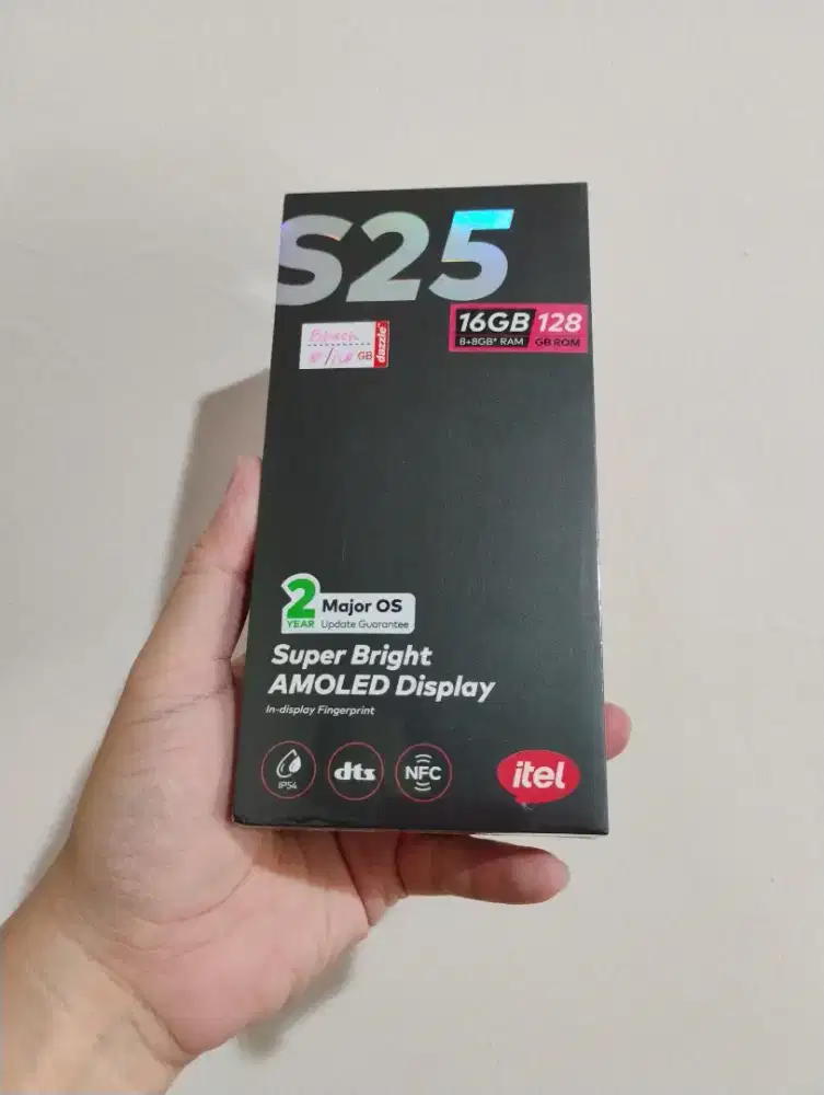 (BARU) iTel S25 8/128, SEGEL Garansi Resmi, Bisa COD