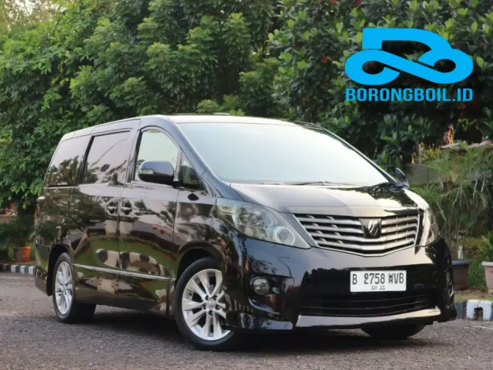 Toyota Alphard S Audioless At 2010 Hitam