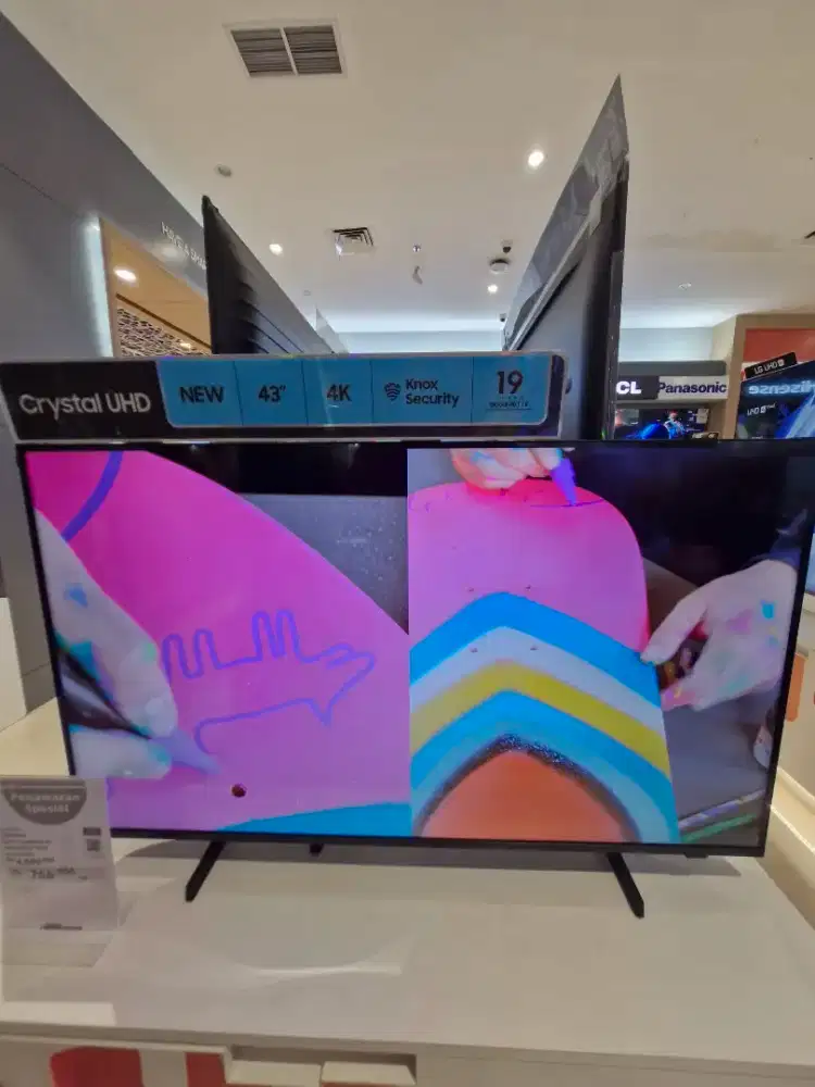 Samsung LED TV Smart 4K 43 Promo Cicilan Bisa Bunga 0% Tanpa CC