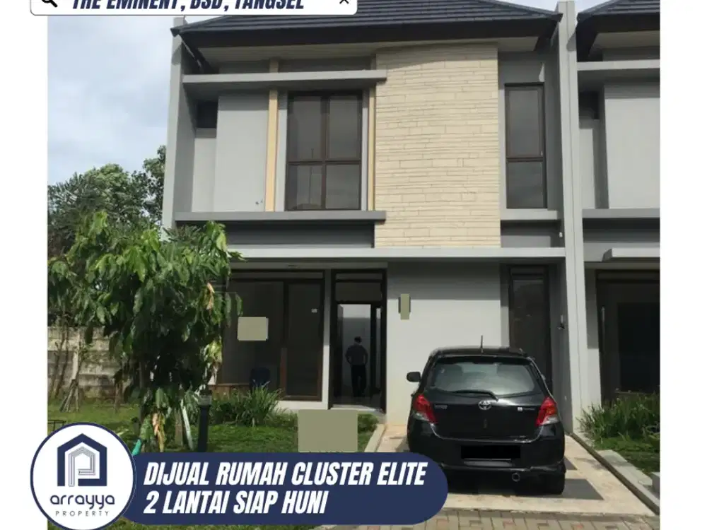DIJUAL RUMAH 2 LANTAI CLUSTER THE EMINENT BSD 'LSB05