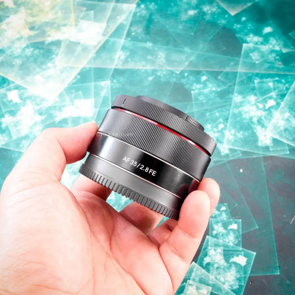 Samyang 35mm F2.8 FE for Sony. Used