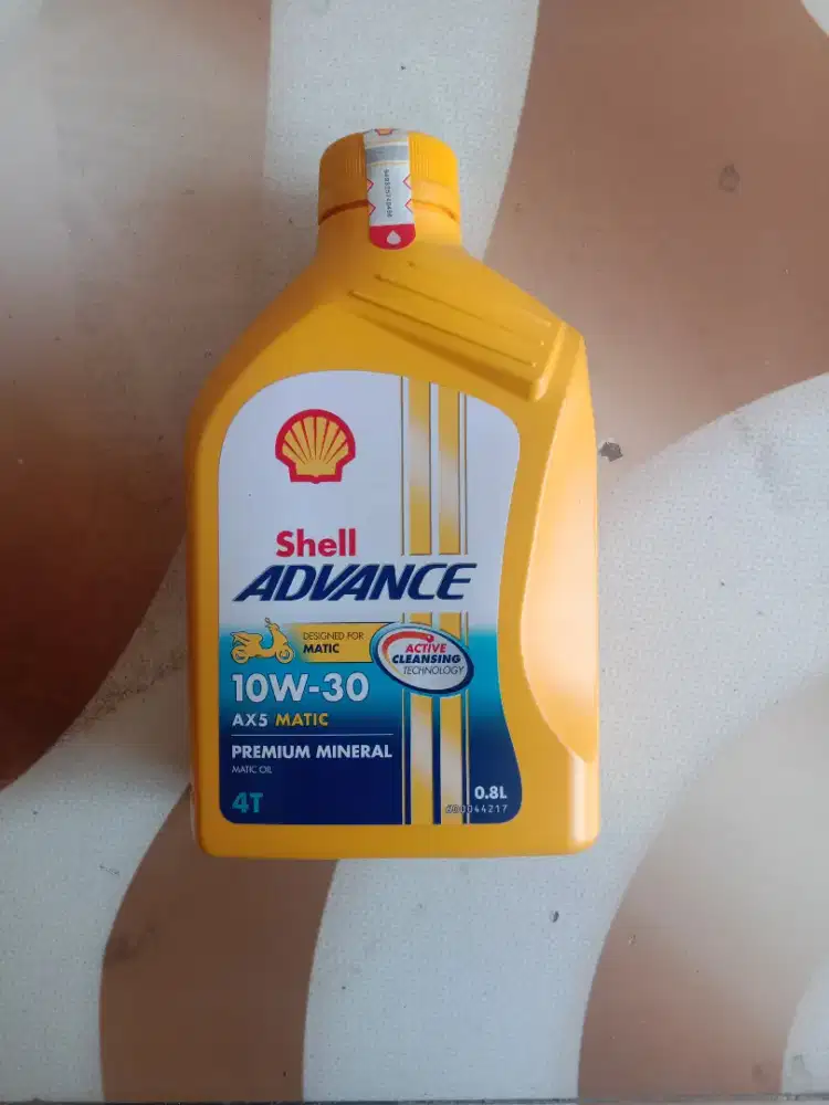 oli Shell ax5 0,8 buat motor metic