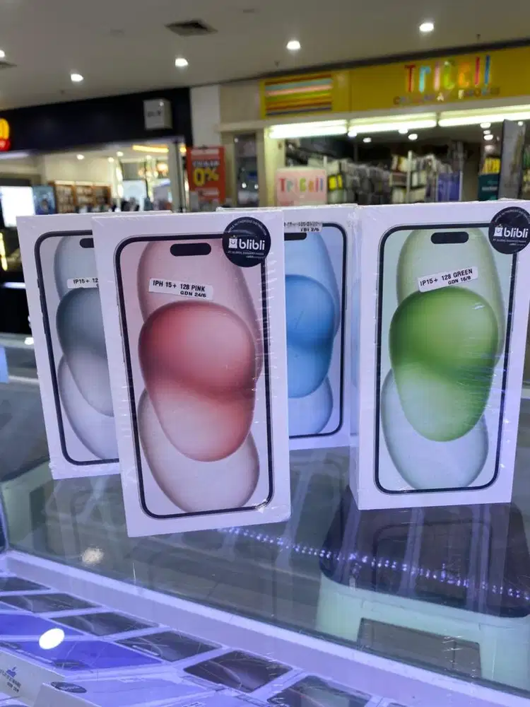 Iphone 15+ 128GB New Segel Box bisa 0%