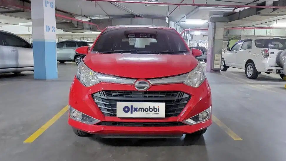 TDP 5,JT Daihatsu Sigra 1.2 R Deluxe Bensin-AT Merah 2016