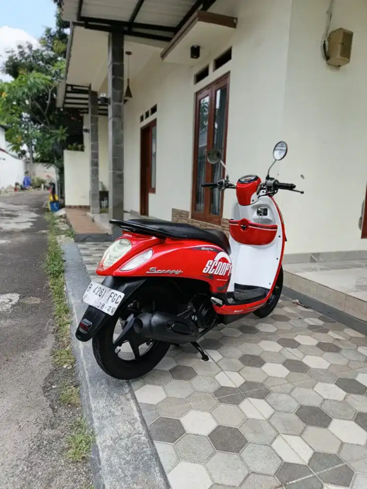 Scoopy sporty tahun 2016 Kondisi Siap Pakai