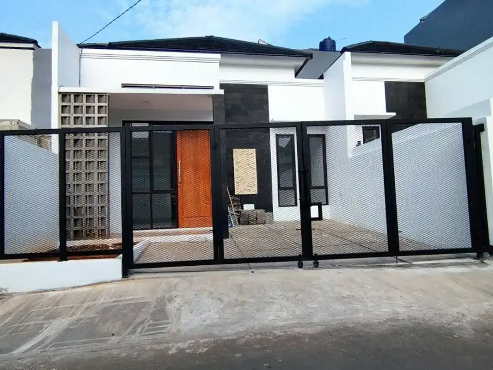 Jual rumah siap huni kpr tanpa dp dekat gdc dan stasiun pondok rajeg