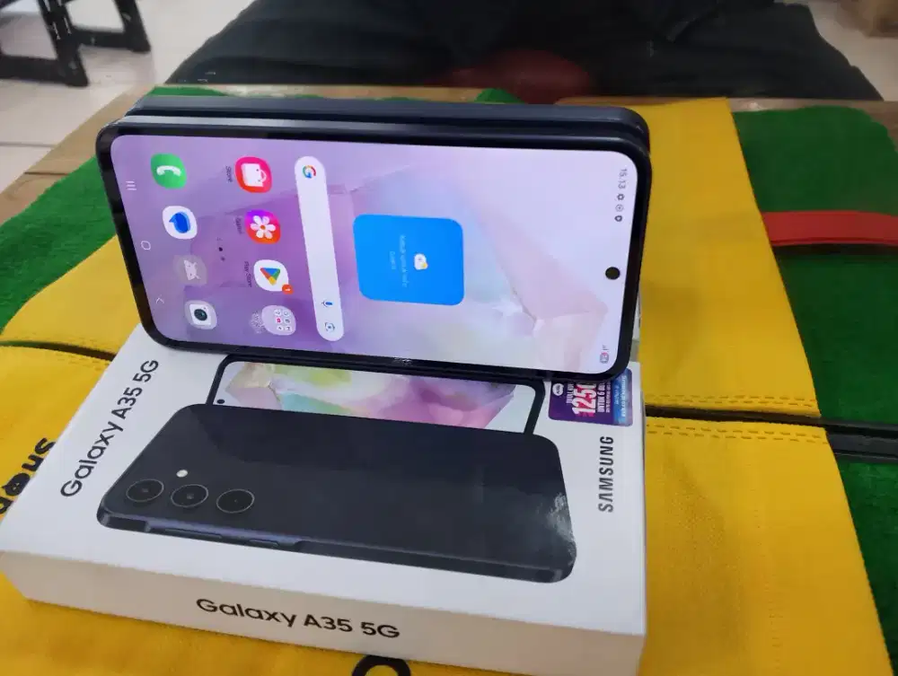 Samsung A35 5G ram 8/256 GB lengkap normal