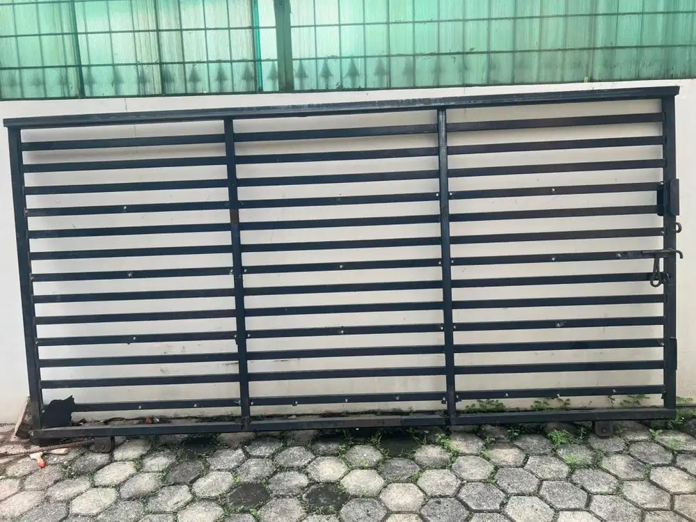Di jual pagar rumah minimalis