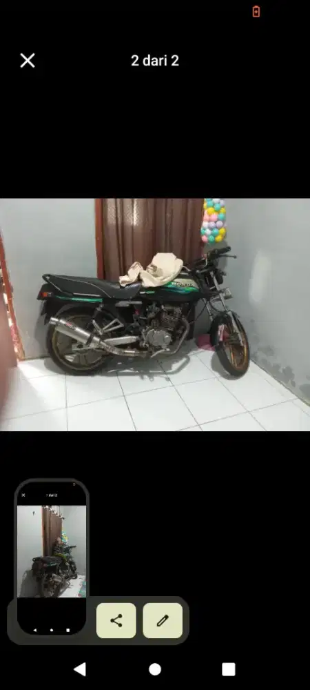 Jual motor bu mesin ss tiger lengkap
