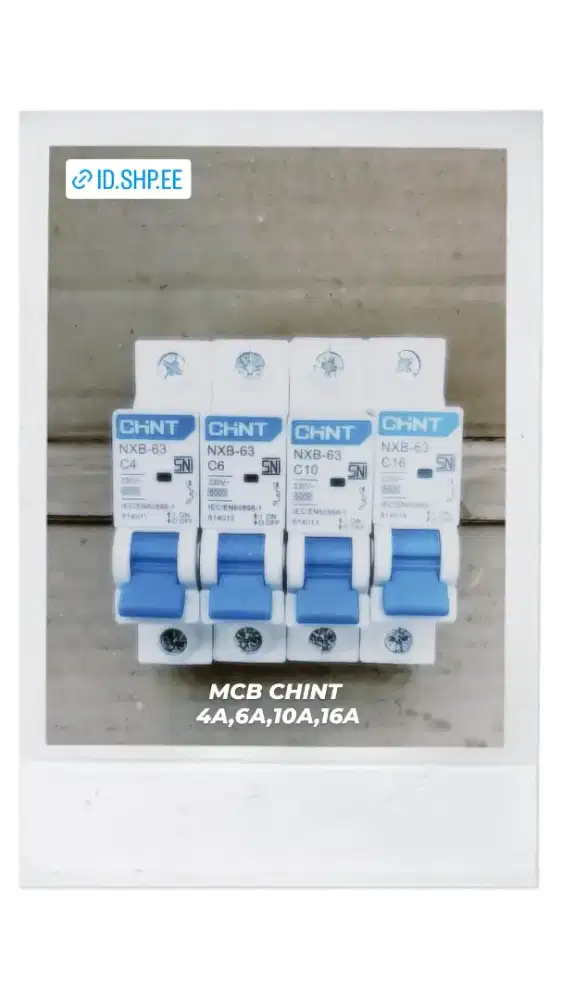 MCB CHINT 4A,6A,10A,16A