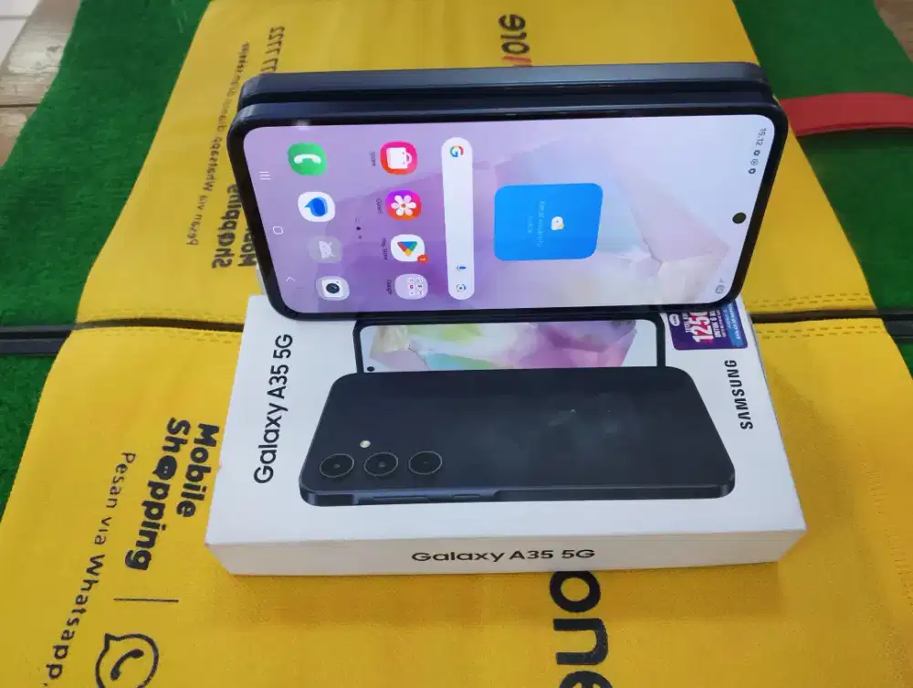Samsung galaxy A35 5G ram 8/256 GB lengkap normal