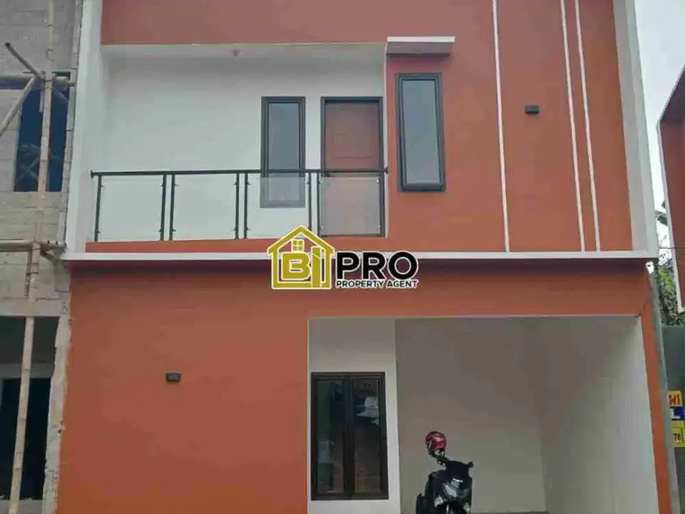 Rumah murah tingkat spek bata merah