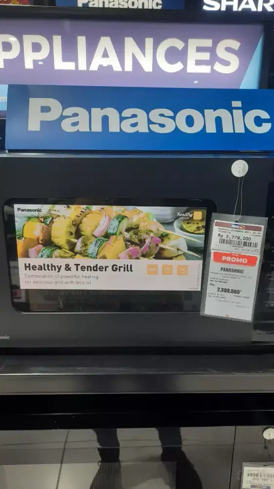 PANASONIC MICROWAVE-GRILL 24L NN-GT35NBTTE