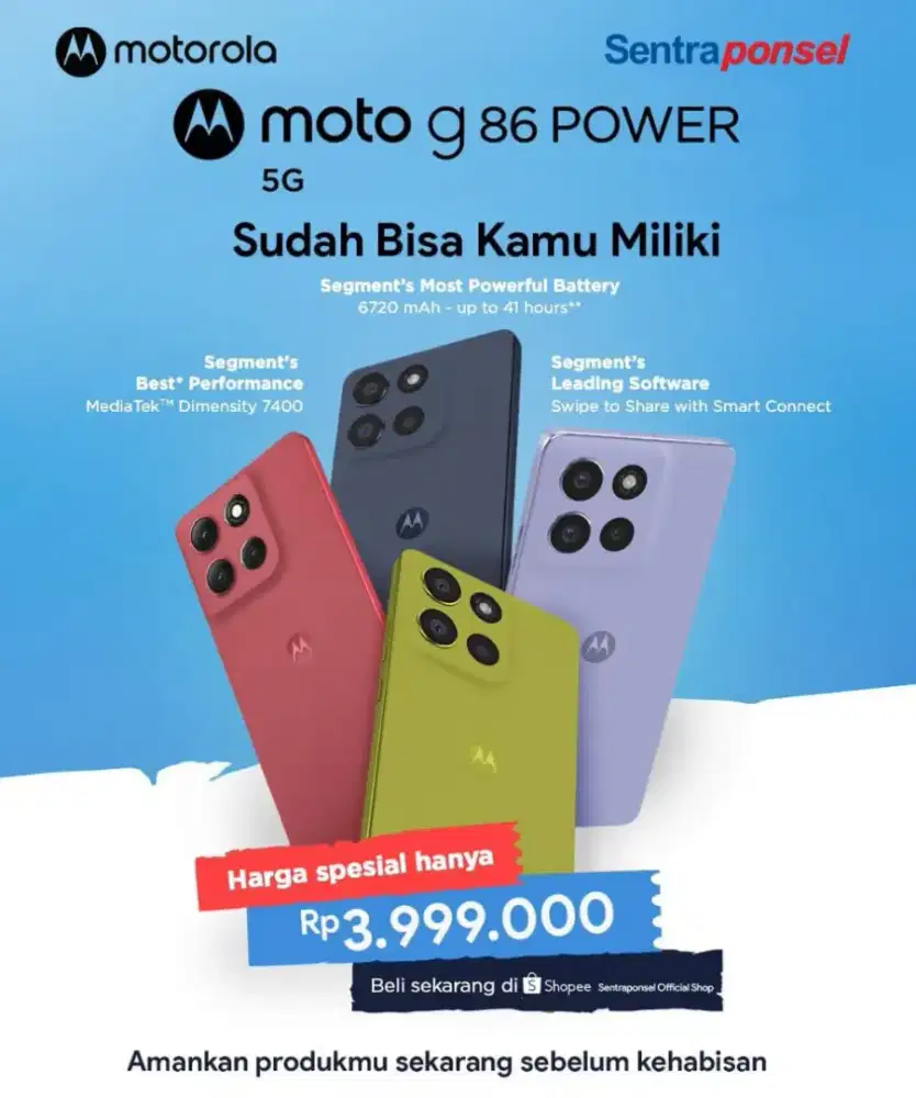 MOTOROLA G86 POWER