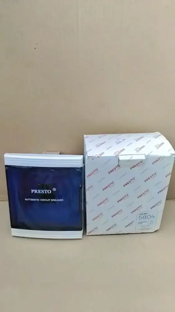 BOX MCB 4 GROUP PERSTO