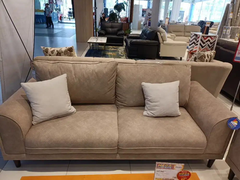 Kredit Kredivo Sofa Luna Sofa 3+2ST Fabric brown