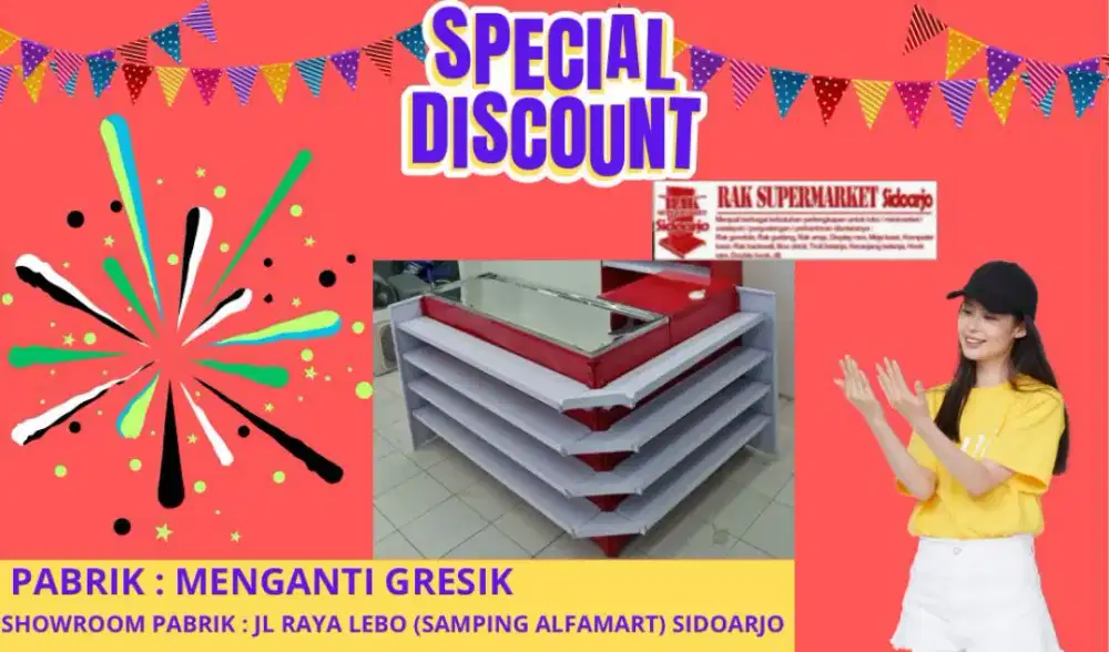 Meja kasir supermarket