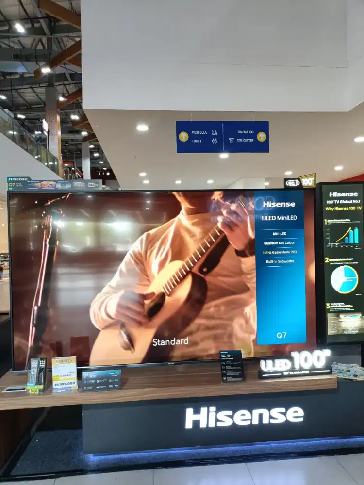 Kredit Kredivo Tv Hisense 100Inch 4K qled Tanpa Dp