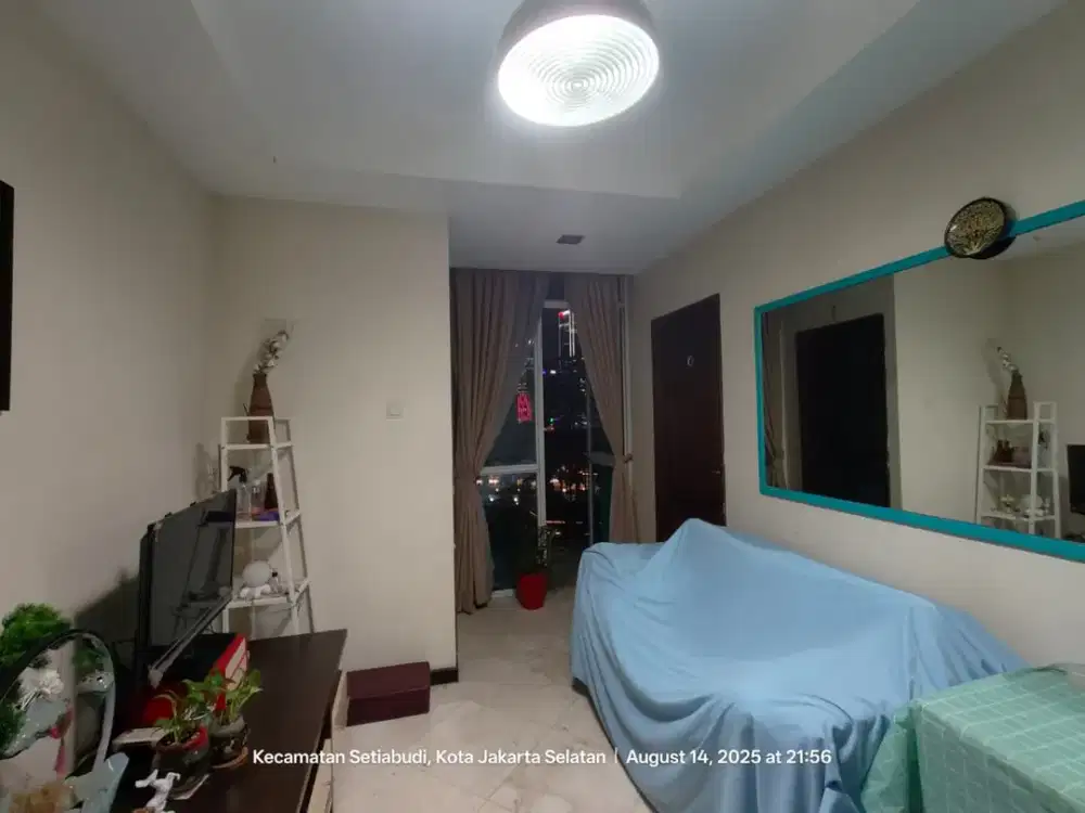 SEWA APARTEMEN DI JAKARTA SELATAN KUNINGAN 84M2 FURNISHED 17JT/BLN NEGO