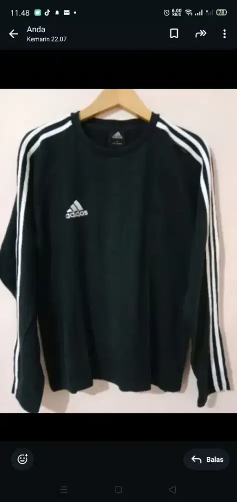Ori ya guys' READY KAOS ADIDAS LENGAN PANJANG RETRO 3