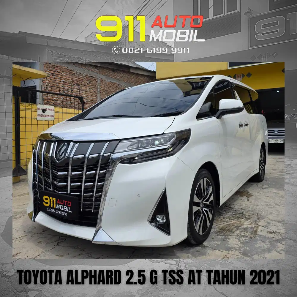 [ ODO 30 RIBUAN ] TOYOTA ALPHARD 2.5 G TSS TAHUN 2021